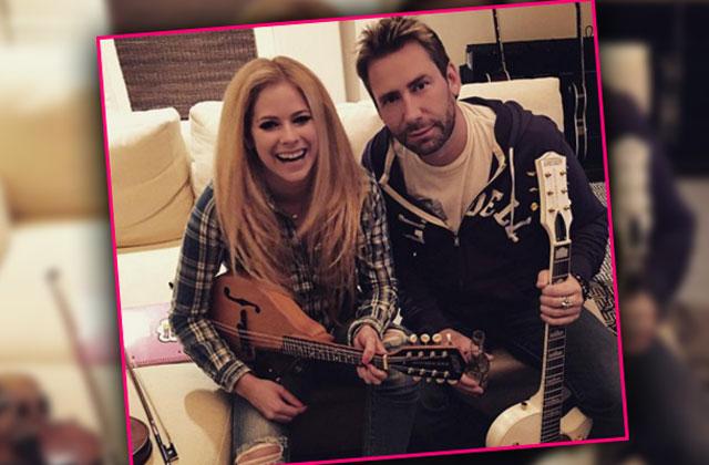 //avril lavigne chad kroeger divorce reunite music session pp