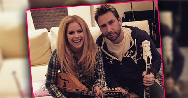 //avril lavigne chad kroeger divorce reunite music session pp
