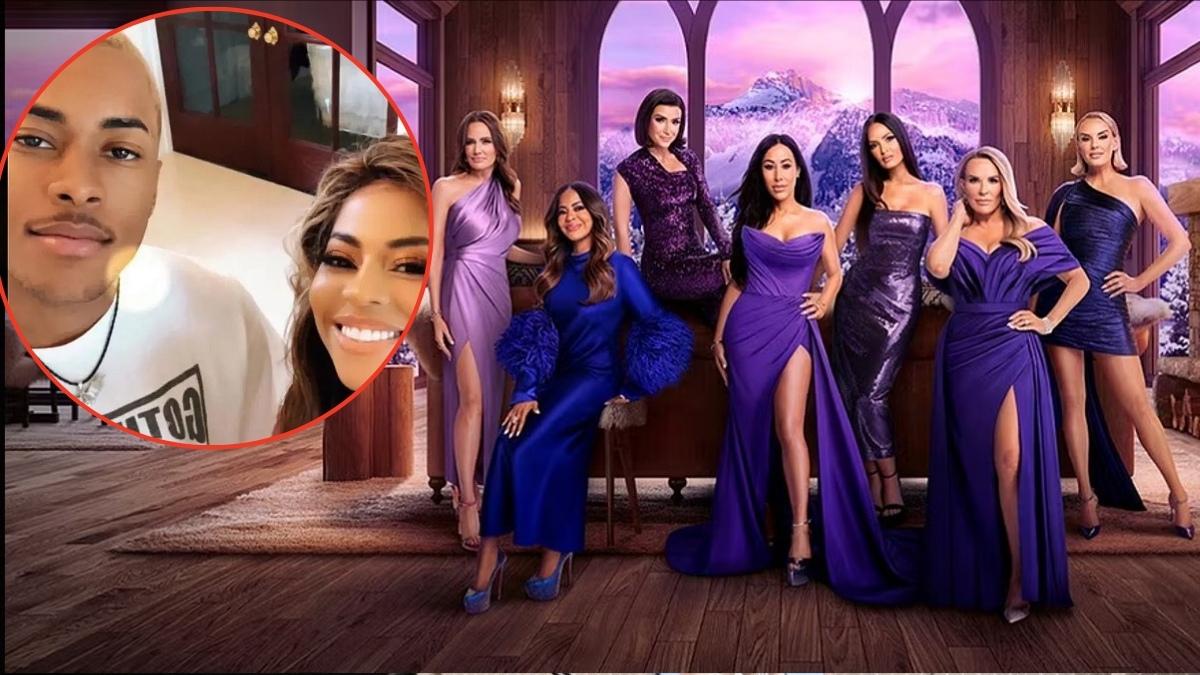 Composite photo of Robert and Mary Cosby and 'RHOSLC' Cast