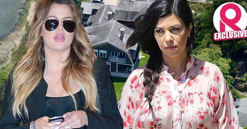 //khloe kourtney kardashian hamptons