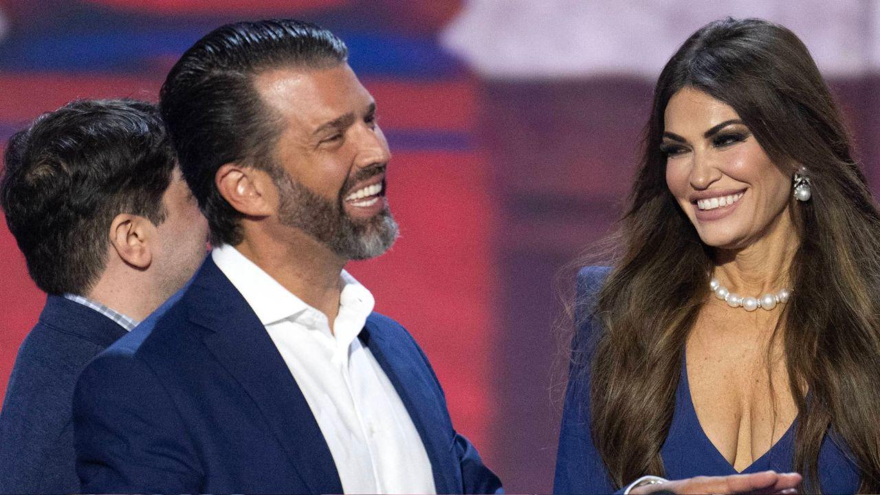 Photo of Donald Trump Jr. and Kimberly Guilfoyle