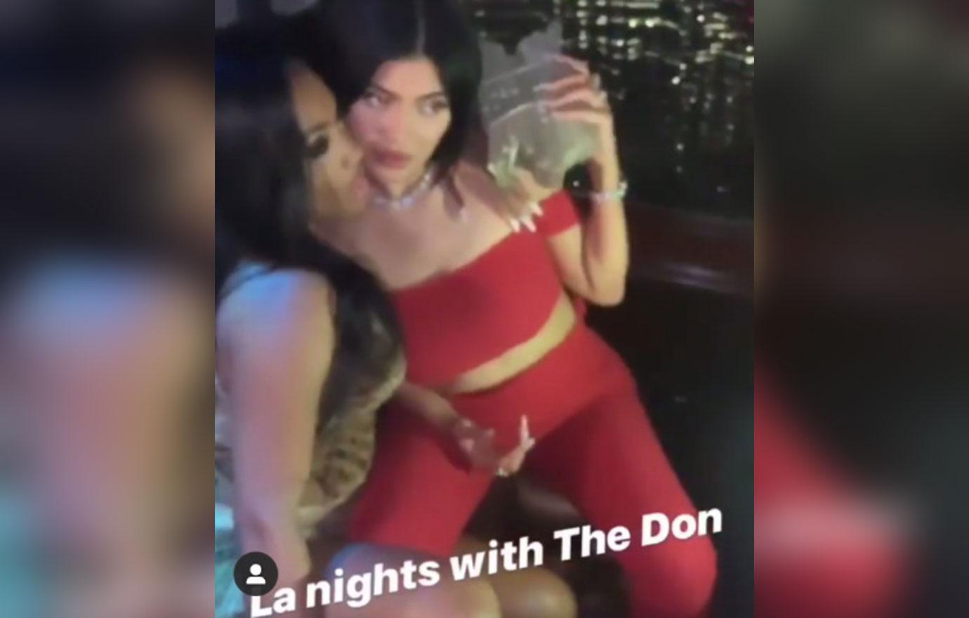 Kylie Jenner's wild strip club visit