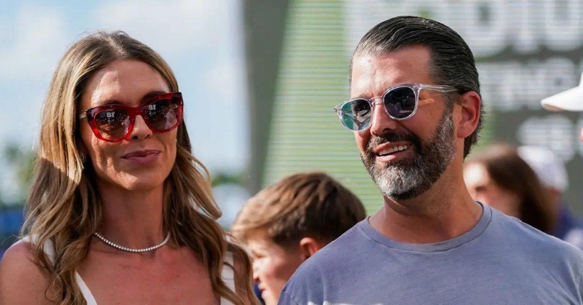 Photo of Bettina Anderson and Donald Trump Jr.