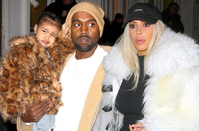 //kim kardashian kanye west divorce rumors north west nyc pp