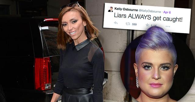 //giuliana rancic kelly osbourne feud liar twitter