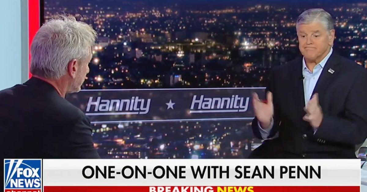 Sean Hannity Rages to Sean Penn About Biden Sending Ukraine Hundreds of ...