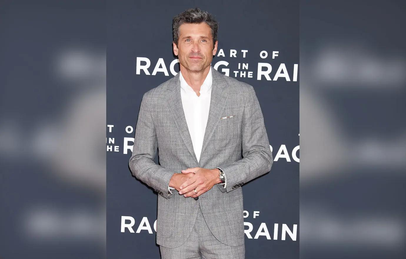 patrick dempsey terrorized set greys anatomy gallery