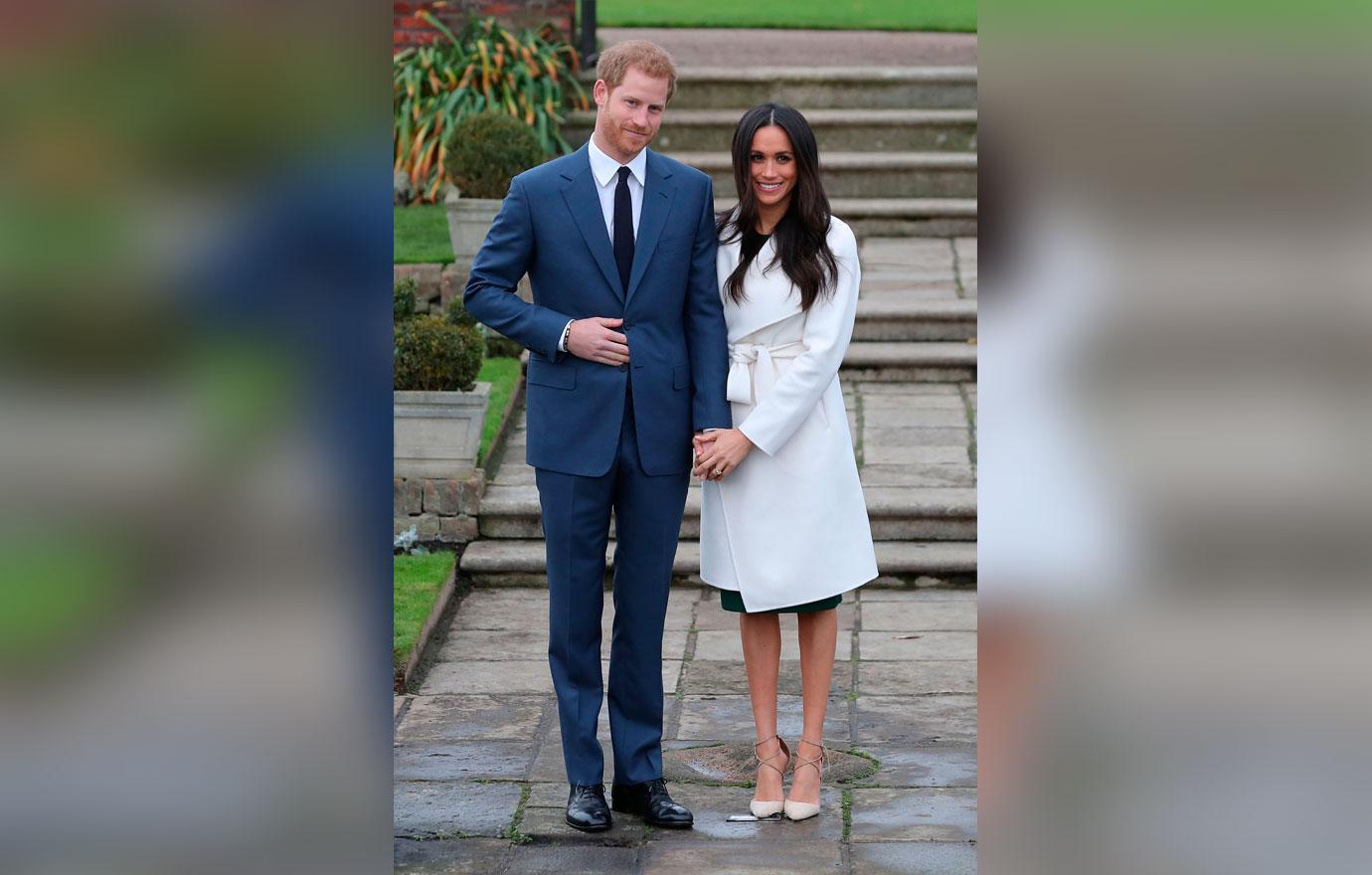 meghan markle prince harry engagement ring photos