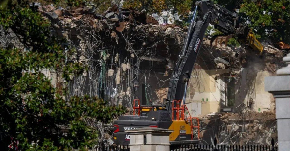 Photo of East Wind demolition