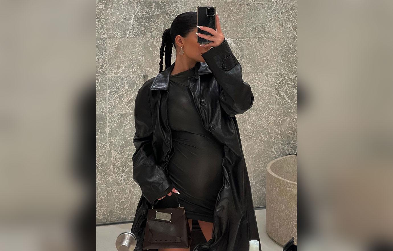 kylie jenner baby bump photos tiktok given birth second child due date