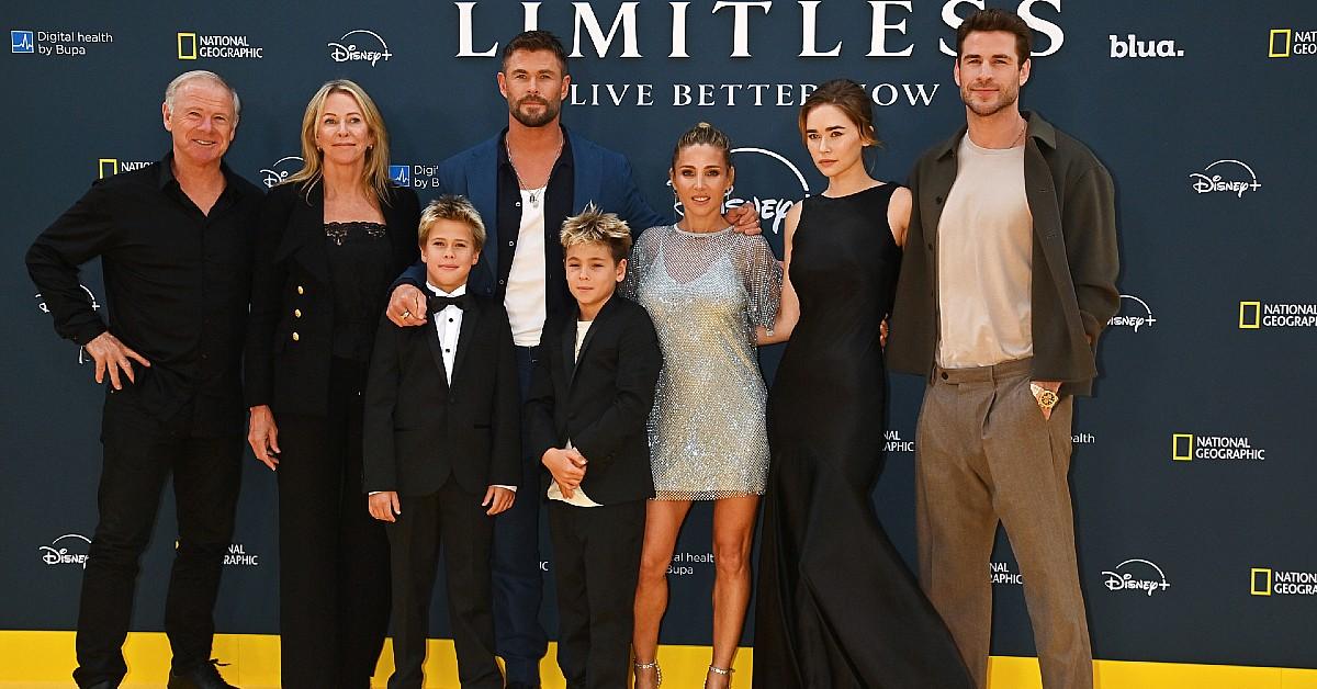 craig and leonie hemsworth chris hemsworth elsa pataky gabriella brooks and liam hemsworth