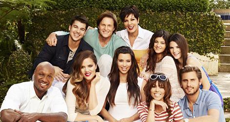//kardashian family square e