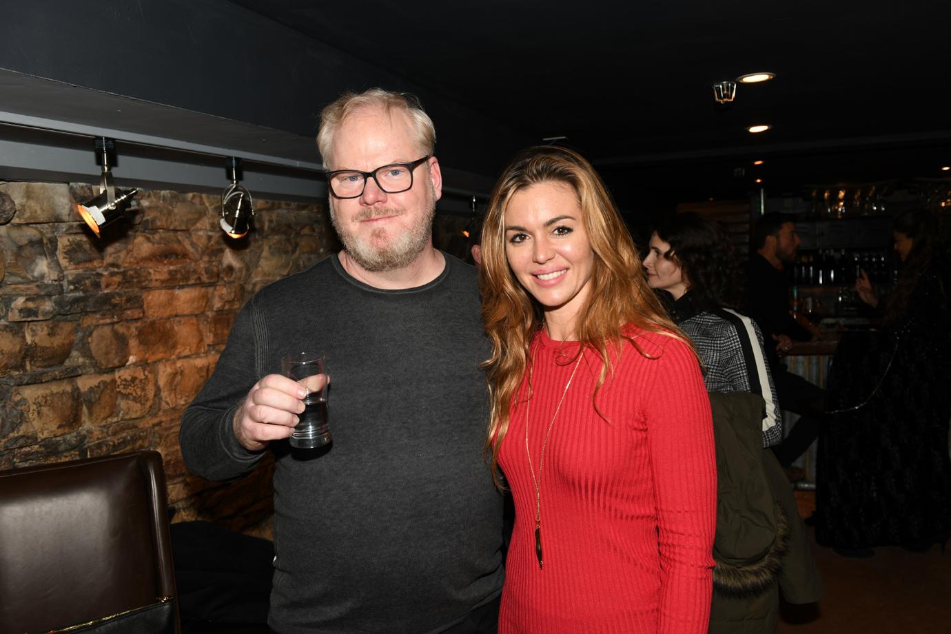 Jim Gaffigan and Samantha Lockwood