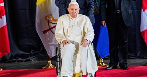 pope francis sparks health fears after ct scan wheelchair use