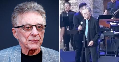 Composite photo of Frankie Valli.