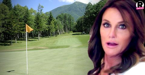 Caitlyn Jenner Golfing