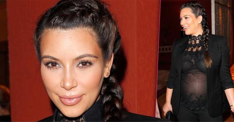 //kim k botox forehead wide