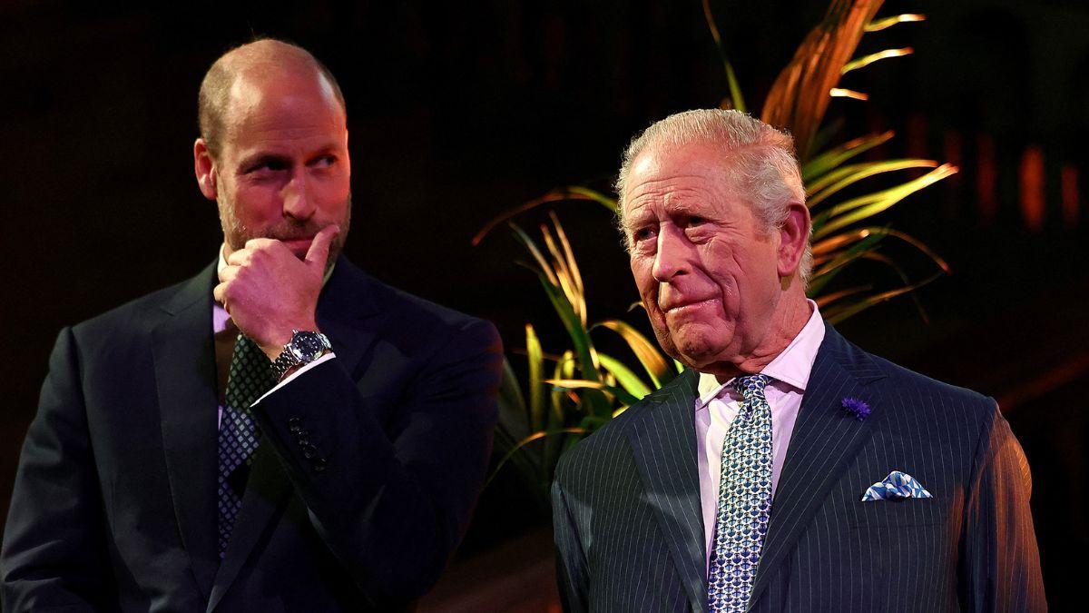 Photo of Prince William and King Charles