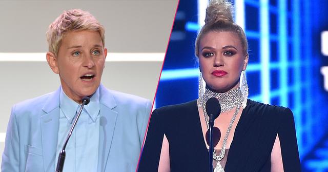 Talk Show Showdown! Ellen DeGeneres & Kelly Clarkson Fighting Over Guests