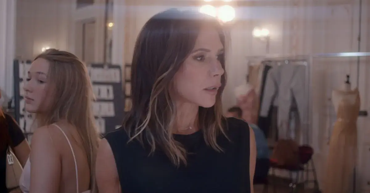 Photo of Victoria and Harper Beckham