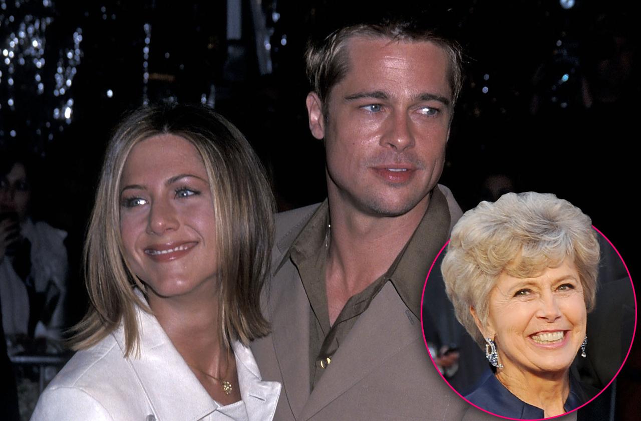 brad pitt mom jane begging get back jennifer aniston