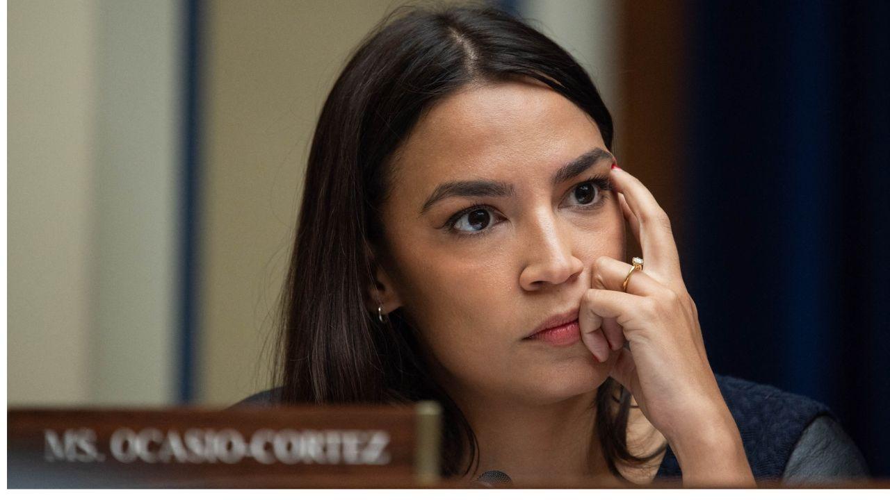 A photo of Alexandria Ocasio-Cortez