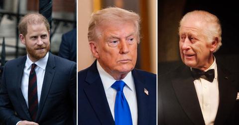Trump is stepping in as peacemaker in Prince Harry and King Charles' ongoing royal family rift.
