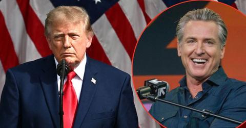 Gavin Newsom calls Trump a "sick man."