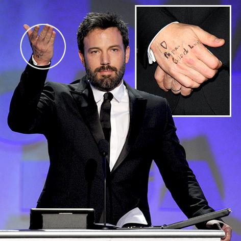 //ben affleck directors guild awards