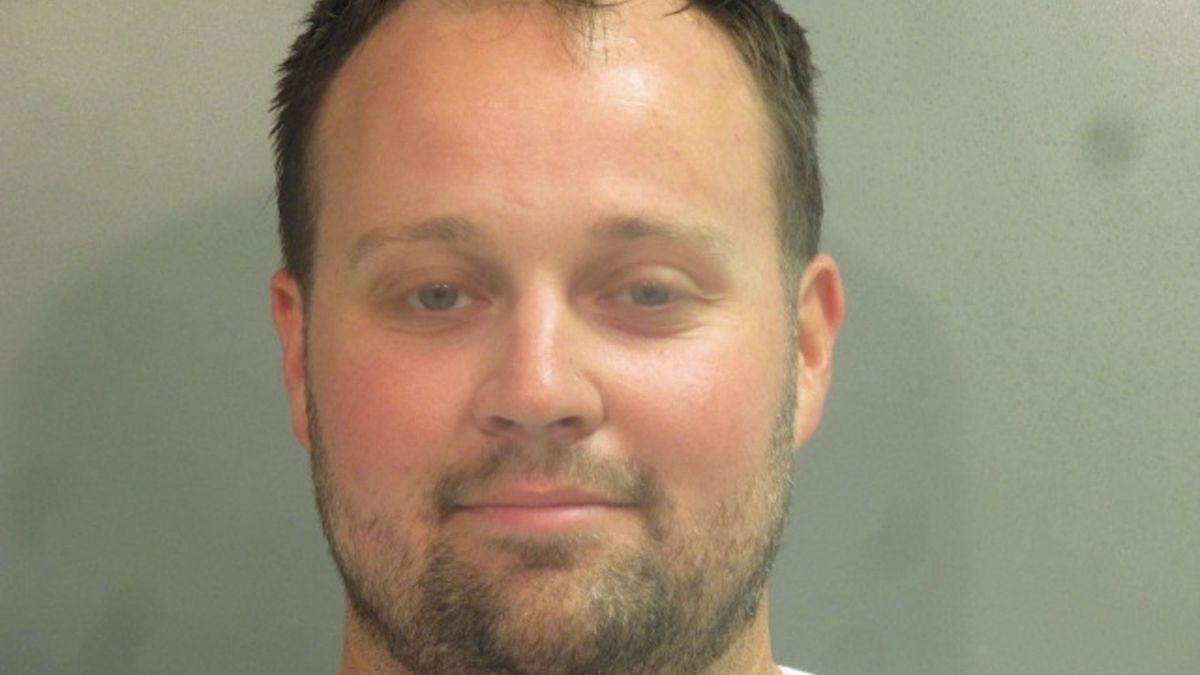 A mugshot of Josh Duggar