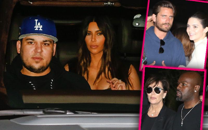 Rob Kardashian's Family Celebrates Birthday At Nobu