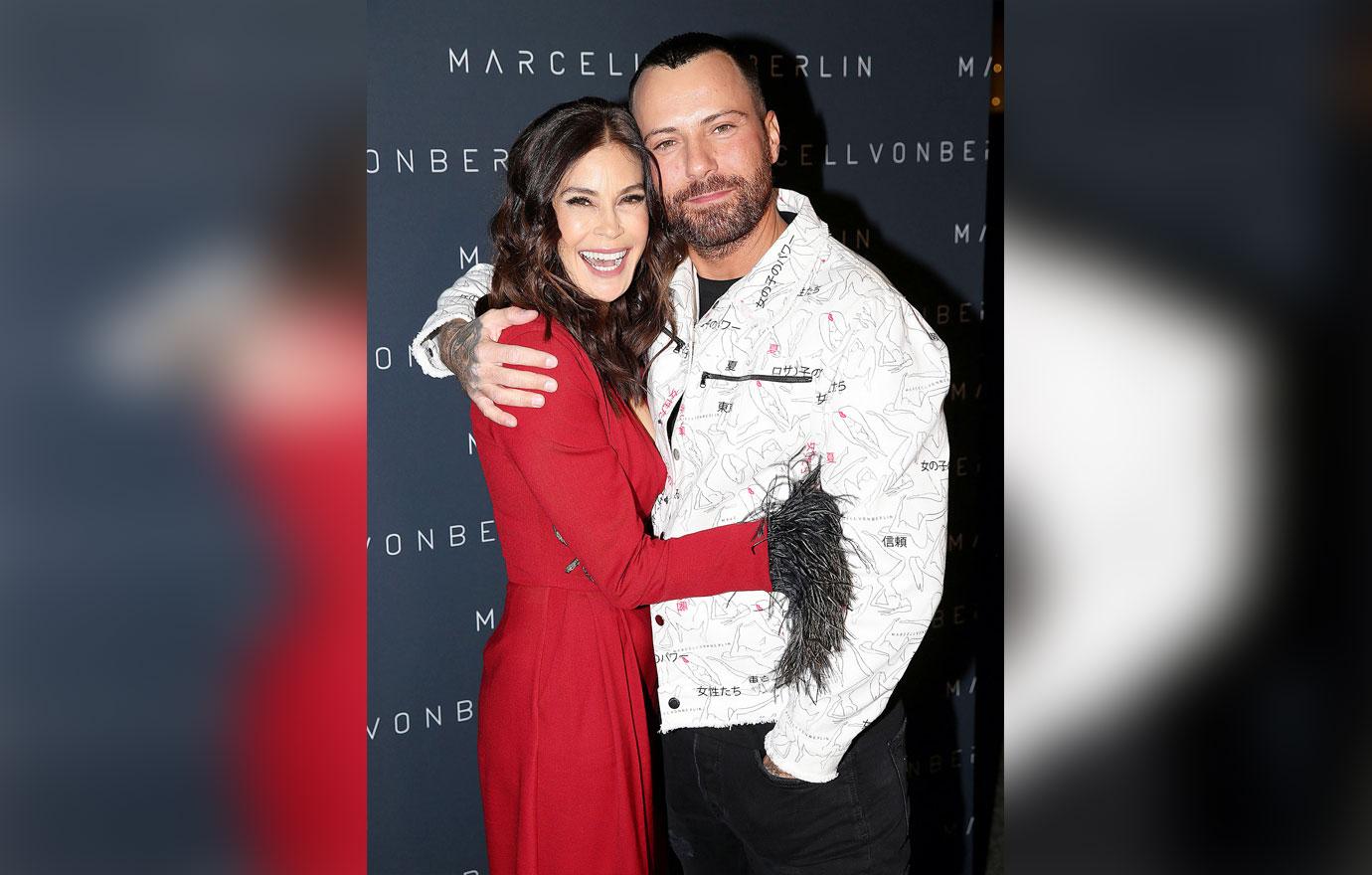 Teri Hatcher and Marcell Von Berlin attend the MARCELL VON BERLIN