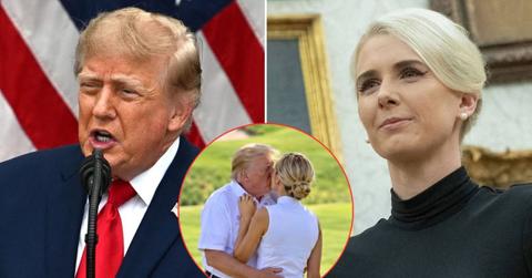 photo of Donald Trump and Natalie Harp
