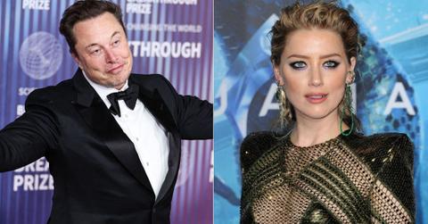 Photo of Elon Musk and Amber Heard