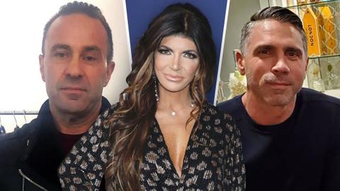 Teresa Giudice (C), Joe Giudice, Teresa’s “pool boy” Anthony Delorenzo- Most Shocking Celebrity Love Triangles Of 2019