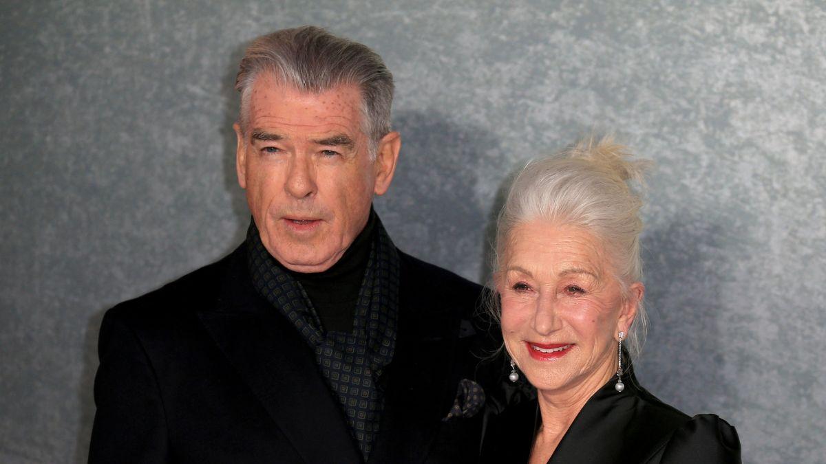 Photo of Pierce Brosnan and Helen Mirren