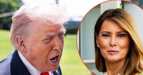 picture of Donald Trump and melania Trump