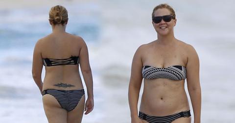 //amy schumer strapless bikini body hawaii pp