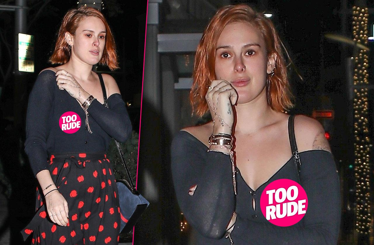 Rumer Willis Nip Slip Photos