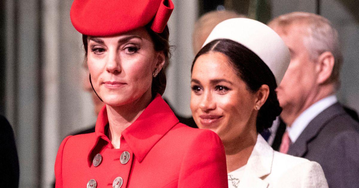 Photo of Kate Middleton and Meghan Markle