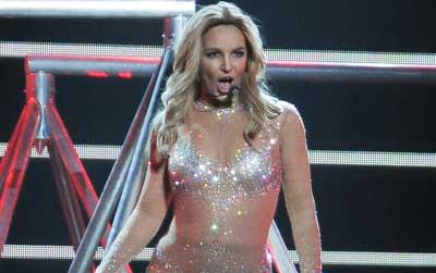 //costume changes celebs britney spears opening las vegas show