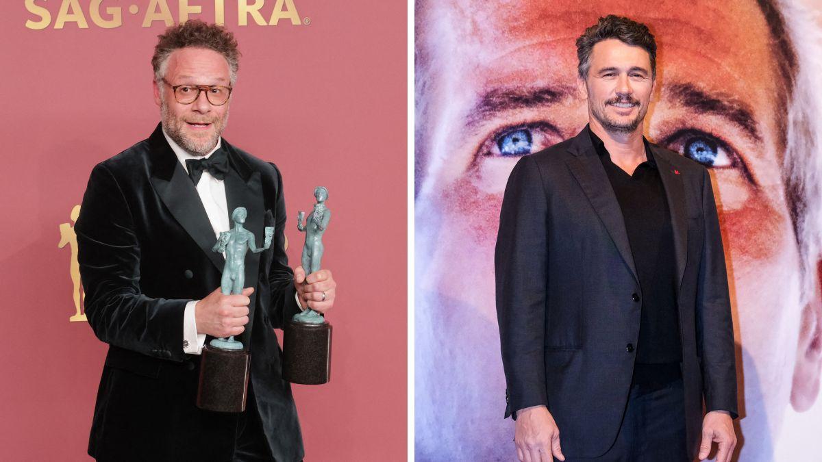 Photo of Seth Rogen and James Franco