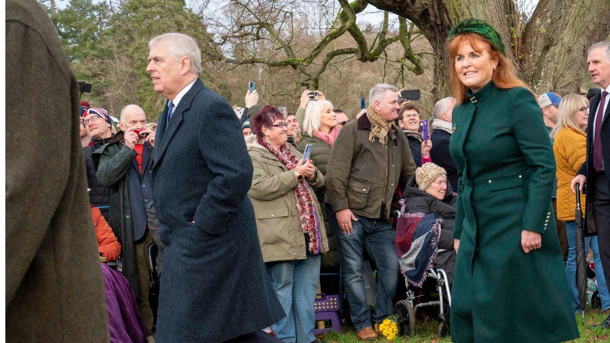 Phot of Andrew Windsor and Sarah Ferguson