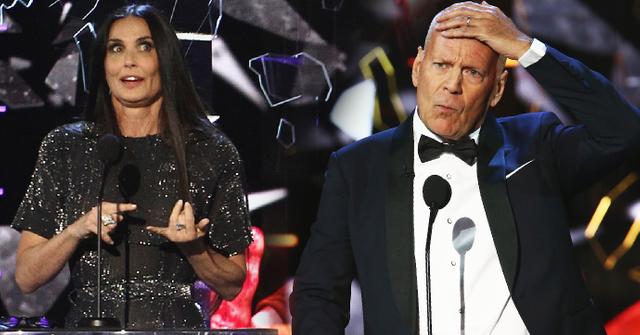 Demi Moore Disses Ex Husband Bruce Willis At Comedy Roast
