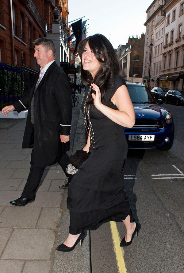 Monica Lewinsky Seen Arriving At London Hotel