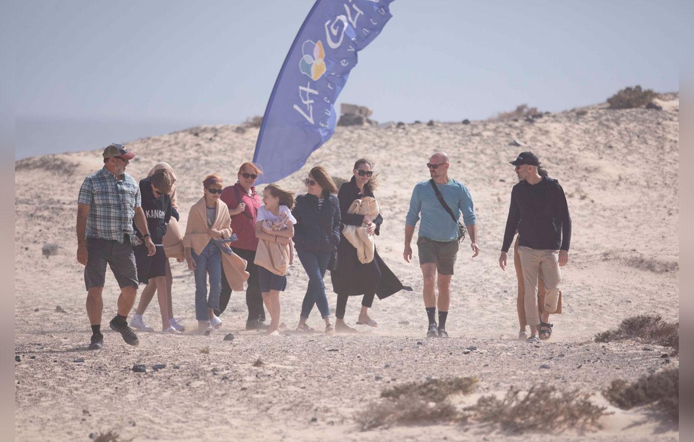 Angelina Jolie And Kids Enjoy Beach Without Maddox