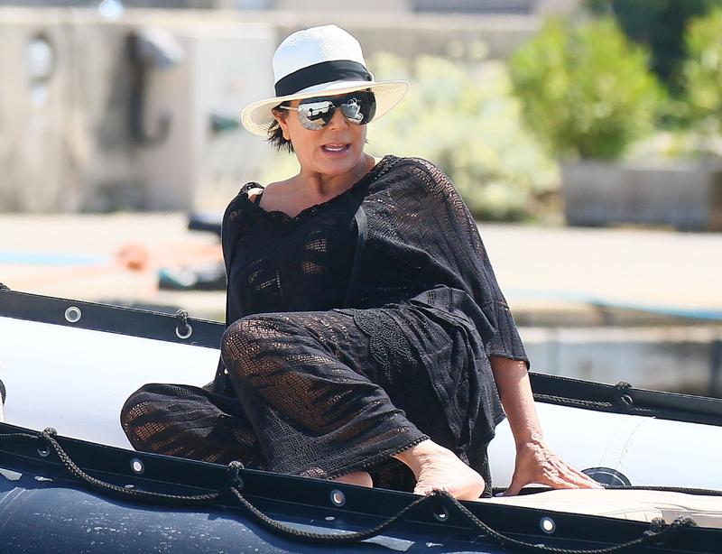 Kris Jenner Weight Gain Cannes Vacation