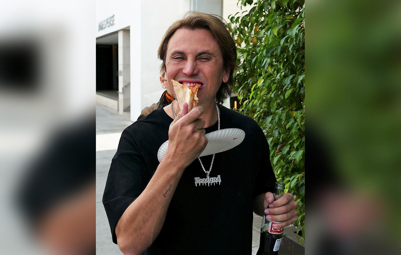 Jonathan Cheban Pizza Face