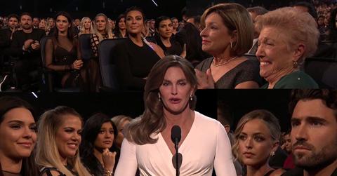 //Caitlyn Jenner ESPY Speech Kylie Kendall Brody Brandon Jenner Kim Khloe Kourtney Kardashian pp