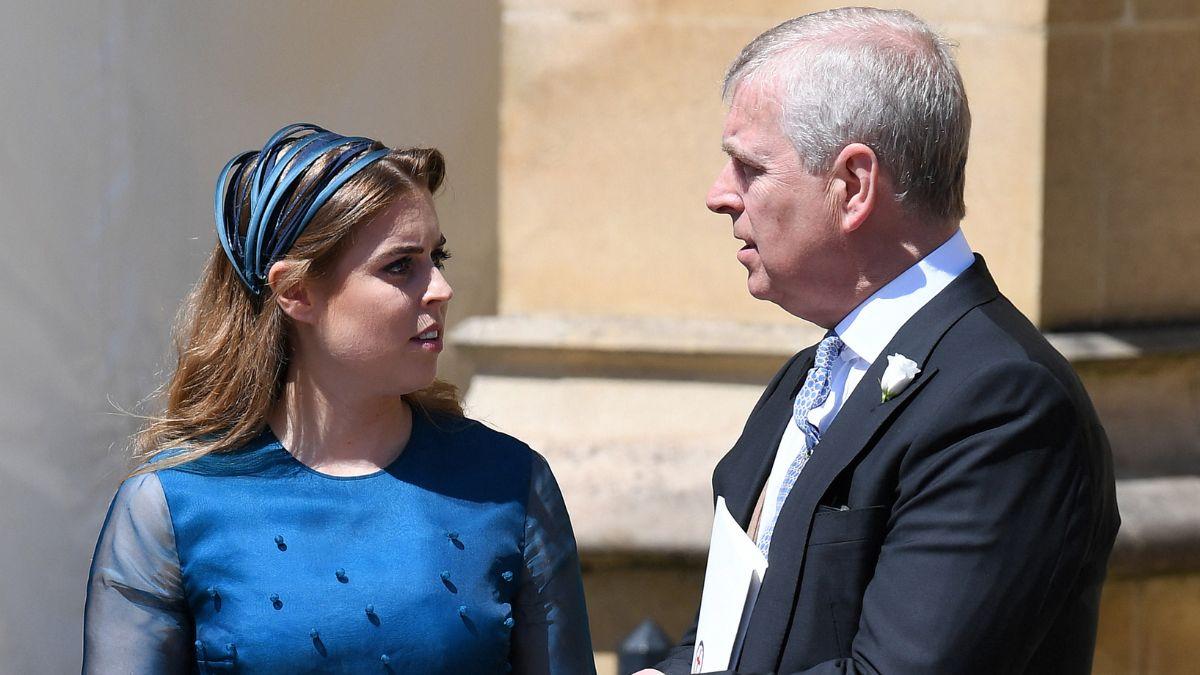 Photo of Andrew Windsor and Princess Beatrice